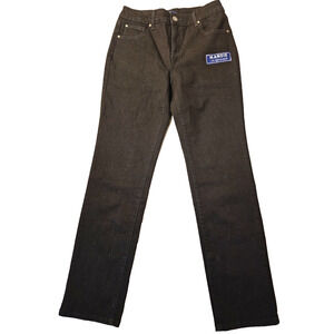 NWT $48 Bandolino MANDIE Womens Classic Fit Straight Leg Jeans Black Size 6